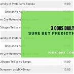 sure win bet prediction
